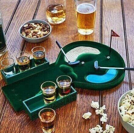 Putt & Shot Mini Golf Drinking Game, BagMYGift