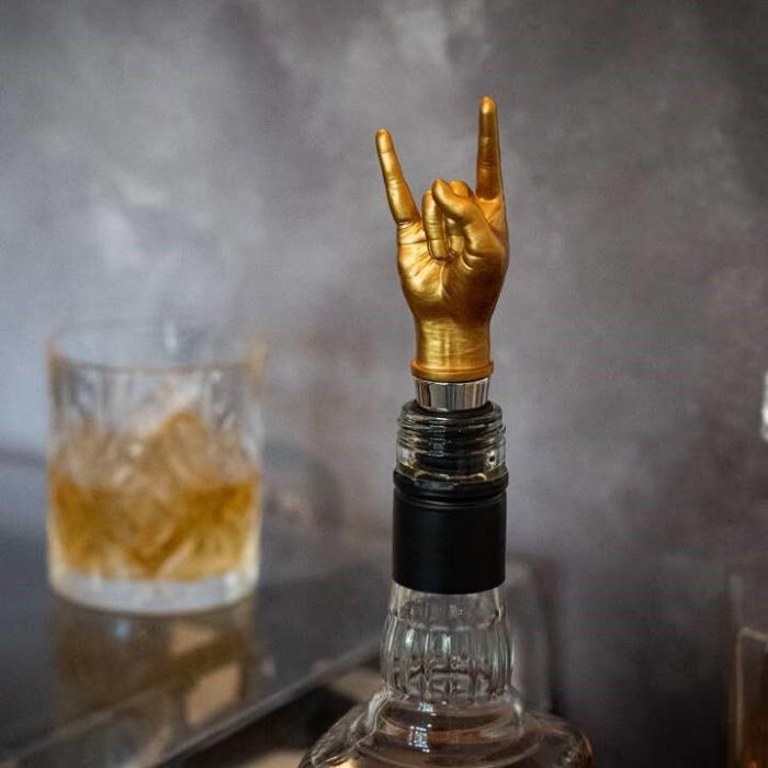 Rock On Bottle Stopper, BagMYGift