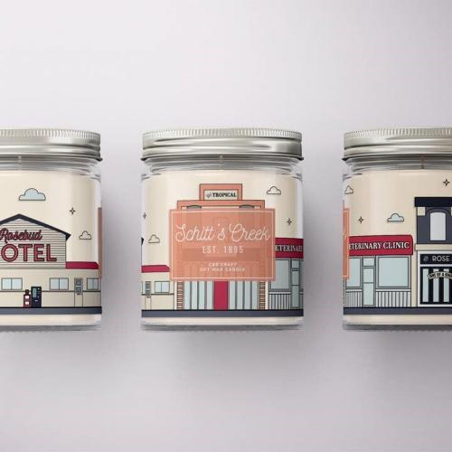 Schitt’s Creek Skyline Candle, MYGift