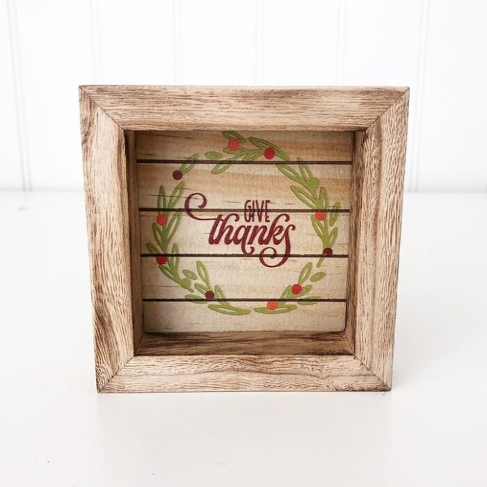 Seasonal Mini Signs – Set of 6 – Tiered Tray Decor, BagMyGift