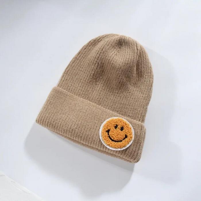 Smiley Face Beanie Cap, BagMYGift