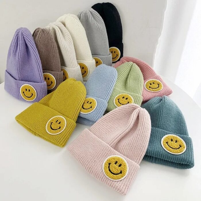 Smiley face beanies, BagMYGift