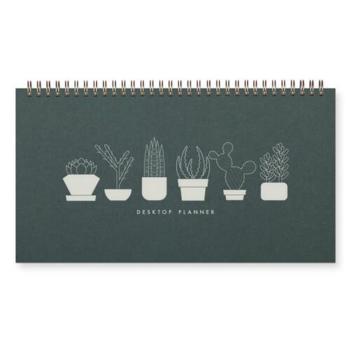 Succulent Undated Weekly Planner , BagMYGift