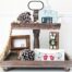 Tiered Tray – Antique Finish Rectangle BagMyGift