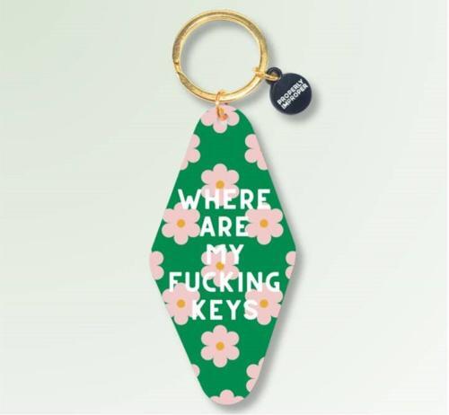 Where are My F*cking Keys Keychain, BagMyGift