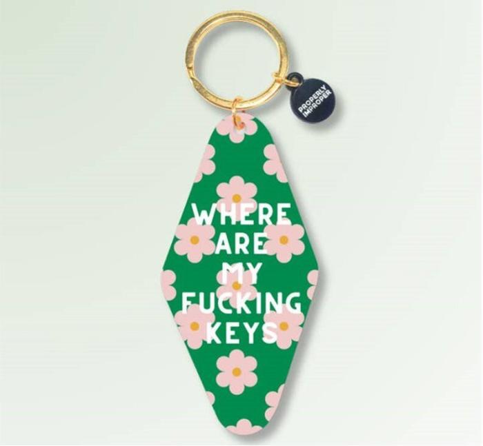 Where are My F*cking Keys Keychain, BagMyGift