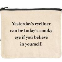Yesterday’s Eyeliner Zipper Pouch, BagMyGift