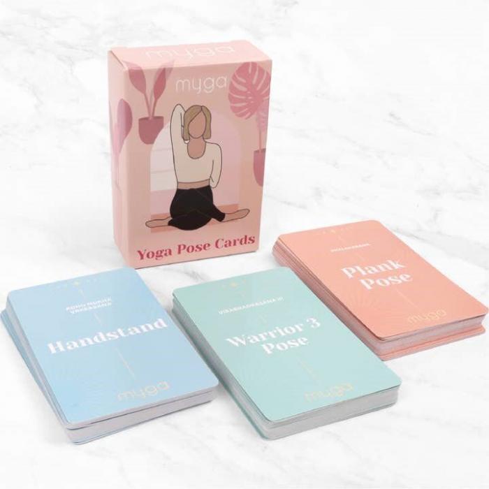 Affirmation Yoga Pose Cards, BagMYGift