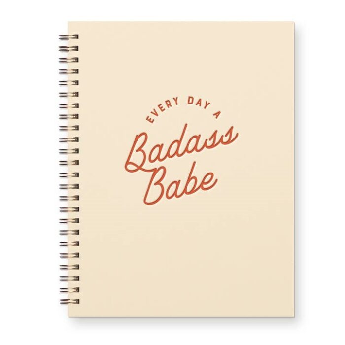 Badass Babe Journal French Vanilla, BagMYGift