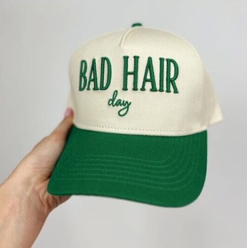 Bad Hair Day Embroidered Hat, BagMYGift