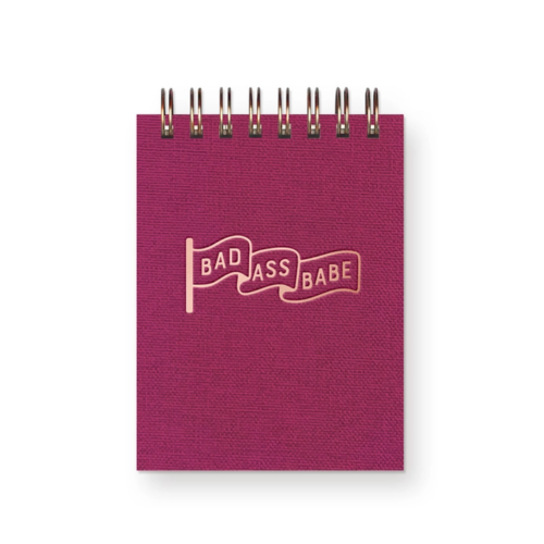 Badass Babe Mini Jotter Notebook, BagMYGift