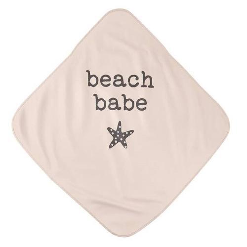 Quick Dry Baby Beach Towel with Hood - Beach Babe, BagMYGift