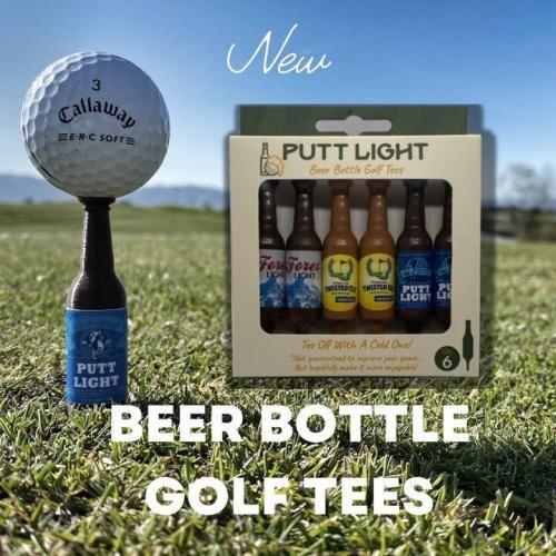 Beer Bottle Golf Tees Variety Pack, BagMYGift