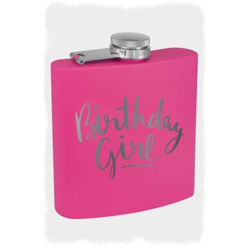 Birthday Girl - 6oz Flask, BagMYGift