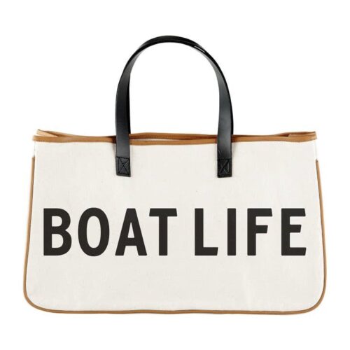 Canvas Tote - Boat Life, BagMYGift