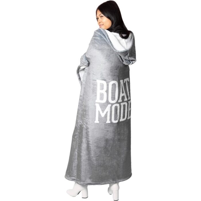 Boat Mode - 50" X 60" Royal Plush Hooded Blanket - Image 2