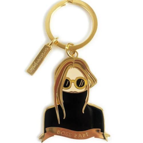 Boss Babe Fashion Girl Keychain, BagMYGift