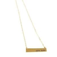 Boss Babe Stamped Bar 14K Gold Filled Necklace, BagMYGift