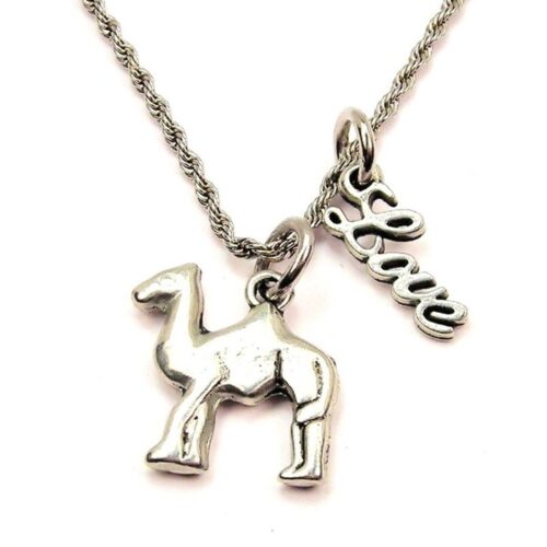 Camel Love Charm Necklace, BagMYGift