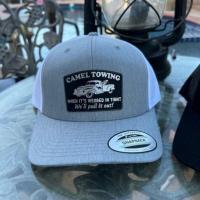 Adult Camel Towing Patch Snapback Hat - Image 4