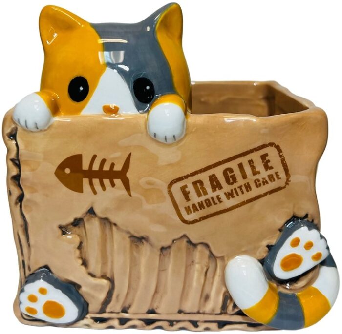 Cat in the Box Planter - Image 2