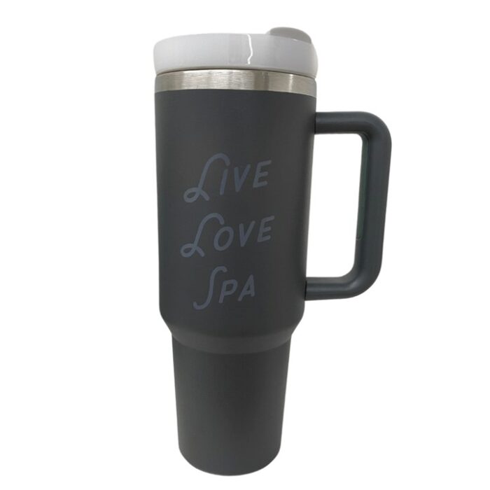 Live Love Spa Retro 40 oz Tumbler - Image 3