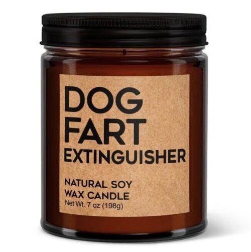 Dog Fart Extinguisher Soy Candle, BagMYGift