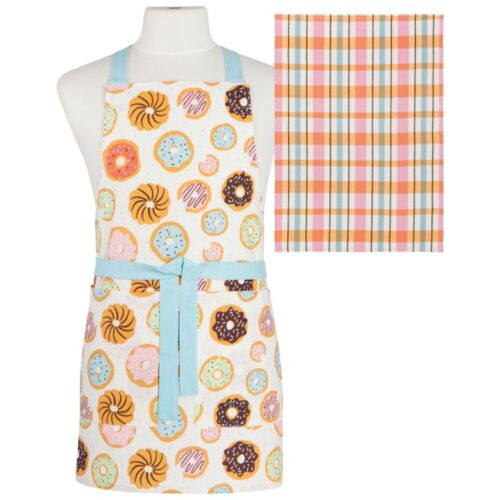 Donuts Apron & Dishtowel Set, BagMYGift