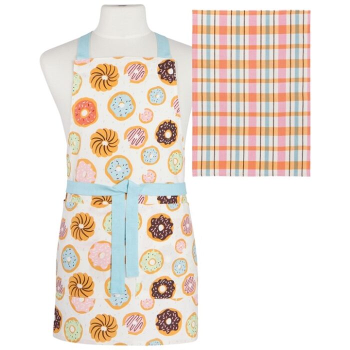 Donuts Apron & Dishtowel Set, BagMYGift