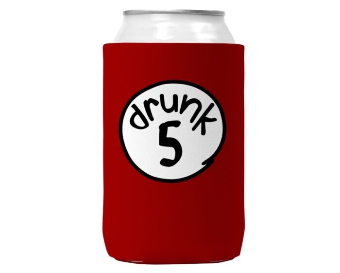 Drunk 1,2,3,4,5 Can Koozie Cooler For 12oz Cans - Image 6