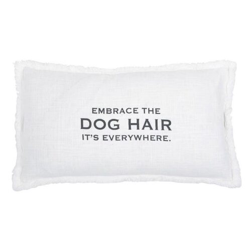 Rectangle Sofa Pillow - Embrace the Dog Hair, BagMYGift