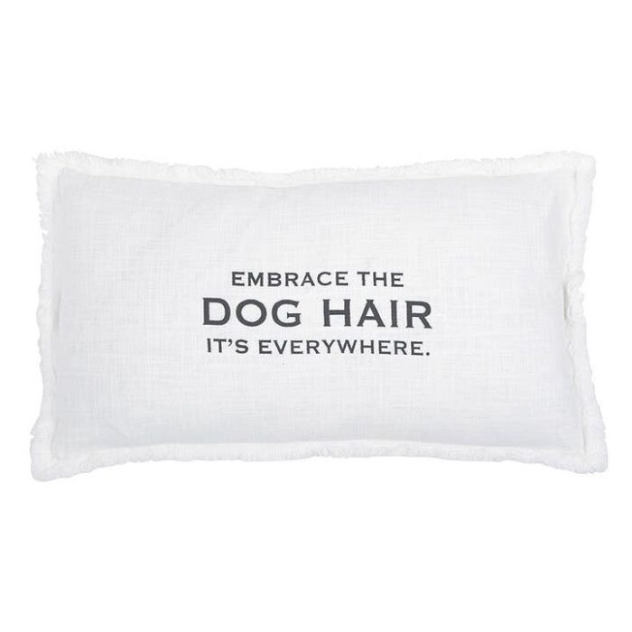 Rectangle Sofa Pillow - Embrace the Dog Hair, BagMYGift