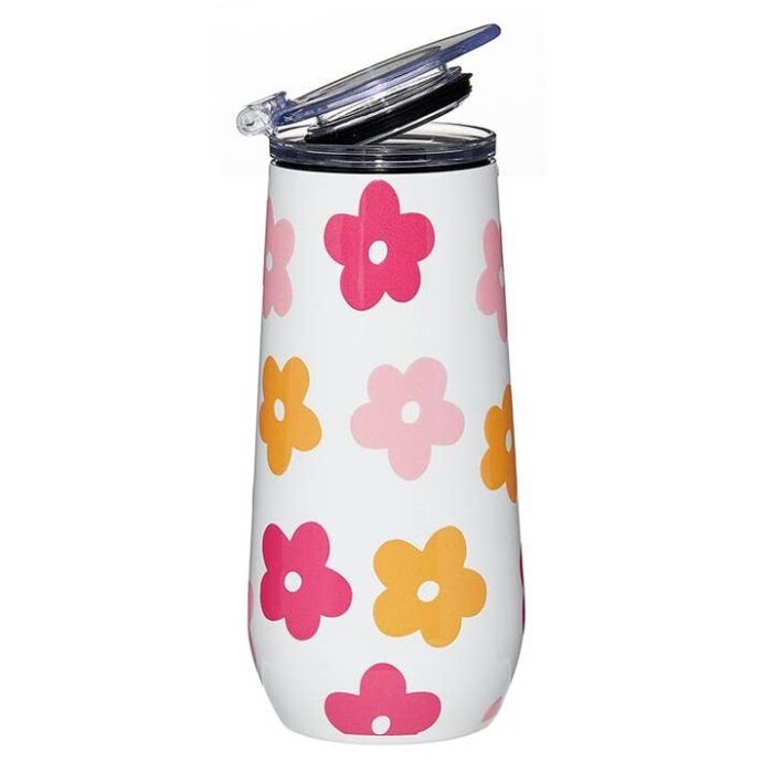 Champagne Tumbler - Flowers - Image 3