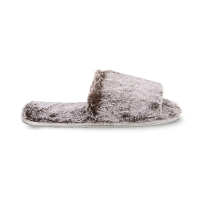 Furry Slippers - Gray - Image 3