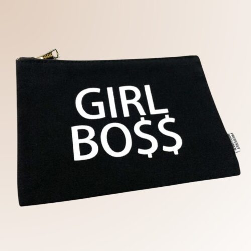 Girl Boss Zipper Pouch, BagMYGift