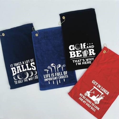 Hilarious Golf Towels Set A, BagMYGIft