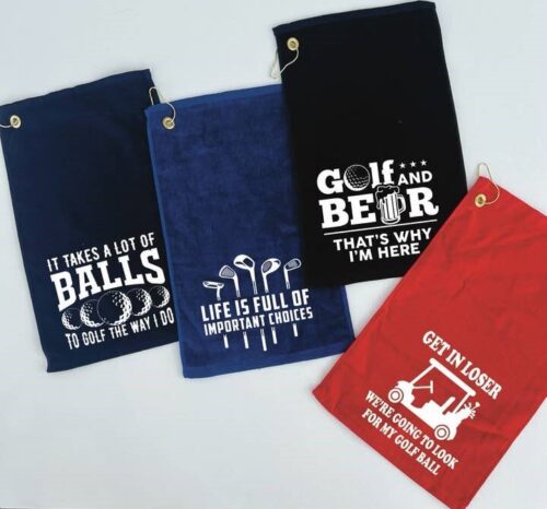 Hilarious Golf Towels Set A, BagMYGIft