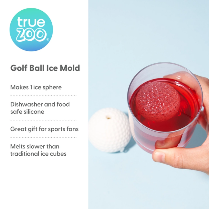 Truezoo Silicone 2" Golf Ball Ice Sphere Mold - Image 3