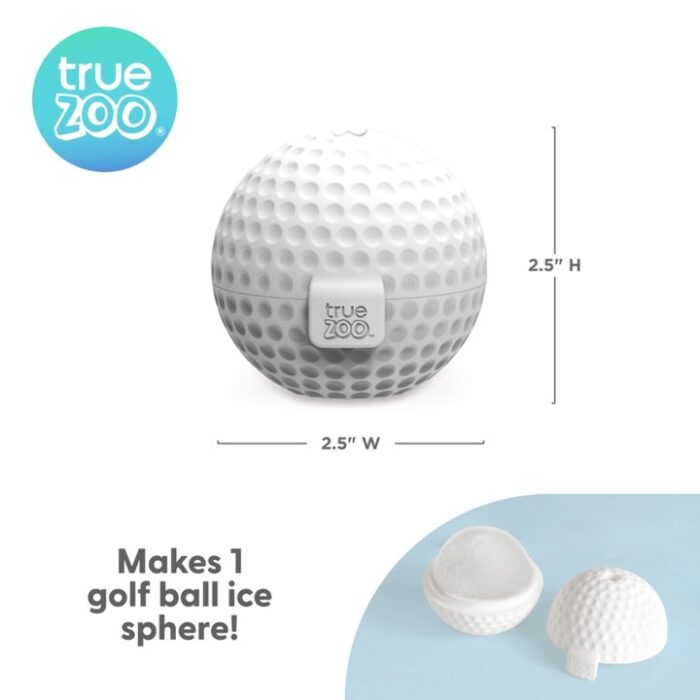 Truezoo Silicone 2" Golf Ball Ice Sphere Mold - Image 4