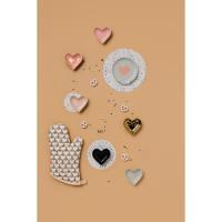 Heart Shaped Pinch Bowls Set of 6
