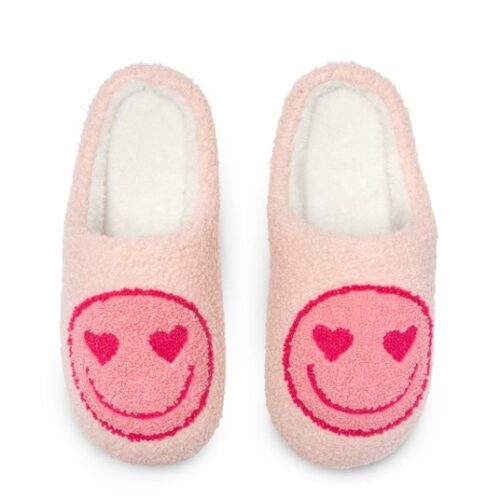 Indoor / Outdoor Slippers - Heart Eyes Happy Faces