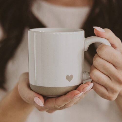 Heart Stone Coffee Mug, BagMYGift