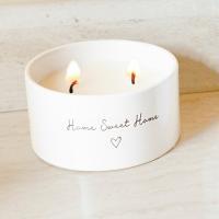 Home Sweet Home - Double Wick Candle - Image 2