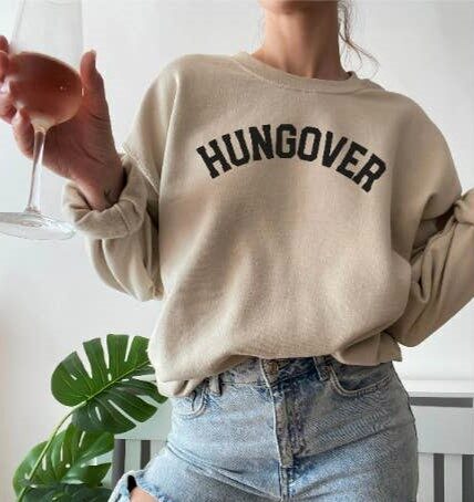 Hungover Unisex Sweatshirt BagMYGift