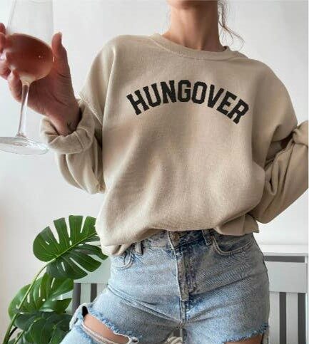 Hungover Unisex Sweatshirt BagMYGift