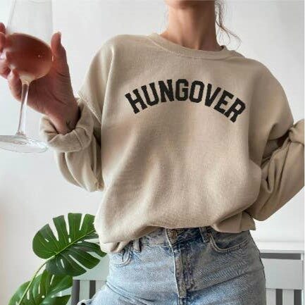 Hungover Unisex Sweatshirt BagMYGift