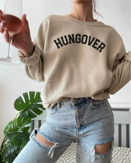 Hungover Unisex Sweatshirt BagMYGift