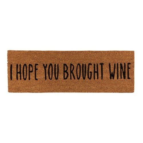 I Hope You Brought Wine Doormat, BagMYGift