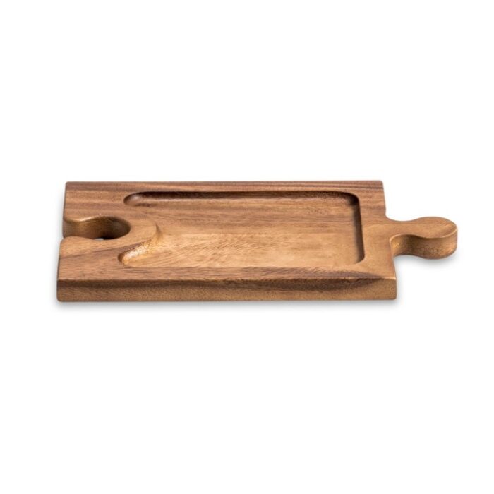 Interlocking Charcuterie Board/Wine Glass Holder - Image 2