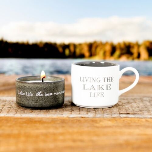Lake - Stacking Mug & Candle Set, BagMYGifts